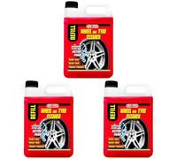 Mafra, Limpiador de Ruedas y Neumáticos, Limpia y Desengrasa los Neumáticos del Coche, Ideal para Renovar Ruedas y Neumáticos, Utilizable con o sin Espuma, Formato 4500ml (Paquete de 3)