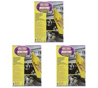 Mafra Martina, Tela de Gamuza sintética, Alta absorción y Alta Resistencia al Desgaste, eficaz en la Limpieza de Las Partes internas y externas del automóvil (Paquete de 3)