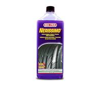 Mafra, Nerissimo, Goma Líquida Concetrada Negra con Alto Poder de Ocultación, Protege, Revitaliza y Conserva el Color sin Necesidad de cocer, 1000ml