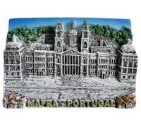 Mafra Portugal - Imán 3D para nevera, diseño de recuerdo turístico