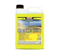 Mafra Tergy Cristalvetro, liquido limpiacristals per Vaschette Limpiacristales, Listo para Usar, antical, no Deja Halos, Perfume de limón, Elimina rastros de Smog, Mejora Visibilidad, Bidón 4500 ml