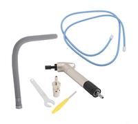 MAG-121N - Kit de amoladora neumática de 120 grados con pluma de molienda neumática de alta velocidad de 52500 rpm, tamaño mini de 8 pulgadas (3 mm) para vidrio, piedra y