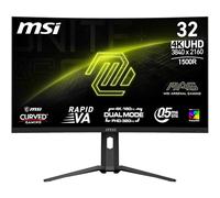 MAG 321CUPDFDE Monitor de juego UHD de 32" con frontal curvada - 1500R 3840 x 2160 Rapid VA Panel, Dual Mode/0,5 ms (GtG, min. ), Adaptive Sync DP 1.4a, HDMI 2.1 CEC, USB Type-C (DP alt. con 15 W PD)