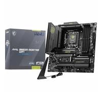 MAG B860M Mortar - Placa base WiFi, mATX, compatible con procesadores Intel Core Ultra (Serie 2), LGA 1851 - DDR5 Memory Boost 9200+ MT/s OC, 1 x PCIe 5.0 x16, 1 x M.2 Gen5, 5G LAN, Wi-Fi 7