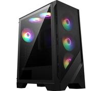 MSI MAG FORGE 120A AIRFLOW carcasa de ordenador Midi Tower Negro, Transparente