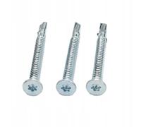 MAG KRAK - Tornillos avellanados Torx para madera y acero (6,3 x 50 mm, 200 unidades)