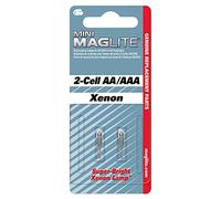Mag-Lite LM2A001 2 Bombillas Minimag para 2-Cell AA y AAA