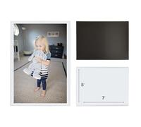 MAG Tech magnético Bolsillo Marco de Fotos, Blanco, Capacidad para 4 x 6 Pulgadas Fotos, 10 Unidades, Blanco, 5 x 7