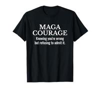 MAGA Valor Definición Satírica Política Camiseta