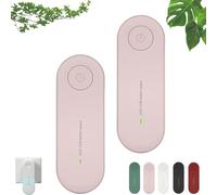Magair Air Purifiear, Magair Air Purifier Plug In, 2025 New Plug-in Negative Ion AirPurifier, Design/360° Coverage, for Bedrooms, Toilets, Pet Room (pink,2pcs)
