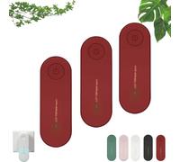 Magair Air Purifiear, Magair Air Purifier Plug In, 2025 New Plug-in Negative Ion AirPurifier, Design/360° Coverage, for Bedrooms, Toilets, Pet Room (red,3pcs)