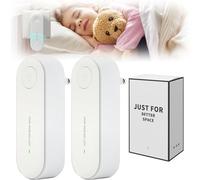 Magair Air Purifier, 2025 Upgraded Magair Air Purifier Plug In, Mag Airs Purifiers, Portable Airs Purifiers, Remove Smell, Pollutants Suitable for Bedrooms, Toilets, Closets, Pet Room (2, White)