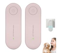 Magair Air Purifier-Magair Air Purifier Plug In,Portable,Silent Design, 360° Full Surround,Filter Free,Remove Smell Pollutants,For Home Bedrooms Toilets Closets Pet Room Office (Pink-2PCS)