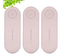 Magair Air Purifier-Magair Air Purifier Plug In,Portable,Silent Design, 360° Full Surround,Filter Free,Remove Smell Pollutants,For Home Bedrooms Toilets Closets Pet Room Office (Pink-3PCS)