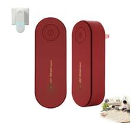Magair Air Purifier, Magair Air Purifier Plug In, Quickly Remove Smell, Pollutants,Silent Design/360° Full Surround, Suitable For Bedrooms, Toilets, Closets, Pet Room (Red,3 Pcs)