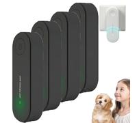 Magair Air Purifier,Plug-in Mag Air Purifier, Removes Mold and Pet Odors, Silent Design & 360° Full Surround Automatic Release, Suitable for Bedrooms, Toilets, Closets, Pet Room (4 pcs black)