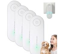 Magair Air Purifier,Plug-in Mag Air Purifier, Removes Mold and Pet Odors, Silent Design & 360° Full Surround Automatic Release, Suitable for Bedrooms, Toilets, Closets, Pet Room (4 pcs white)