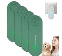Magair Air Purifier,Plug-in Mag Air Purifier, Removes Mold and Pet Odors, Silent Design & 360° Full Surround Automatic Release, Suitable for Bedrooms, Toilets, Closets, Pet Room (4 pcs green)