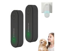 Magair Air Purifier,Plug-in Mag Air Purifier, Removes Mold and Pet Odors, Silent Design & 360° Full Surround Automatic Release, Suitable for Bedrooms, Toilets, Closets, Pet Room (2 pcs black)