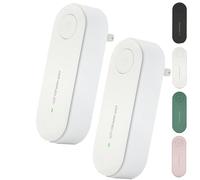 Magair-Magair Air Purifier, Magair Air Purifier Plug In, 360° Full Surround, Silent Design, Intelligent Technology for Bedrooms, Toilets, Pet Room, Closets (White,2PCS)