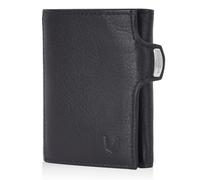 MAGATI Cartera delgada con compartimento para monedas, protección RFID, mini cartera para hombre y mujer, pequeño, funda para tarjetas il santo, tarjetero para carro de la compra, monedero,