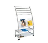 Magazine Rack Floor-Standing Newspaper Folder Rack Newspaper Rack Magazine Rack Brochure Display Rack Office Information Storage Sorting Rack Magazine Holder