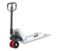 Magazzino Transpallet manuale da 3000 kg con ruote carrello vatore idraulico para la movimentaze di cam for materialali Movimentaze Materiali