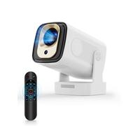 Magcubic HY310 Proyector, Mini Portátil Proyector 4K Supote con WiFi y Bluetooth, Enfoque automático y Rotación de 180°, App Integrada Proyectores de Video doméstico Android projetor, Remoto por Voz