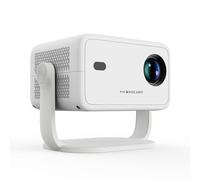 Magcubic Mini Proyector 4K Portatil 1080P Nativo & 400 ANSI, Android 14, WiFi 6 BT 5.4, Rotacion 180, Enfoque Electrico, HDMI USB, Cine en Casa Exterior Camping, Diseno Futbol WM 2026 (L018)