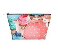 Magdalena de Taza de té, Bolsa de artículos de tocador Bolsa de Maquillaje Bolsa de cosméticos Bolsa de artículos de tocador de Viaje portátil