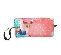 Magdalena de Taza de té, Bolsa de Maquillaje Bolsa de cosméticos Bolsa de artículos de tocador de Viaje portátil Bolsa de Maquillaje