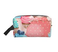 Magdalena de Taza de té, Bolsa de Maquillaje Bolsa de cosméticos Bolsa de artículos de tocador de Viaje portátil Organizador de Bolsa de Maquillaje