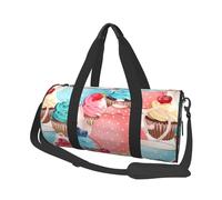 Magdalena de Taza de té, Bolsa de Viaje de Gran Capacidad, Bolso Redondo, Bolsa de Viaje Deportiva, Bolsa de Mano, Bolsa de Fitness