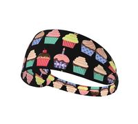 Magdalena Unisex Banda para El Sudor Suaves Cinta Sudor Cabeza Antideslizante Cinta Pelo Deporte para Tenis Correr Yoga