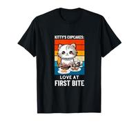 Magdalenas de galleta Cat Kitty: Amor al primer bocado - Amor Camiseta