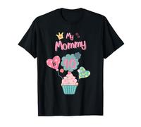 Magdalenas divertidas de cumpleaños de My Mommy Is Forty para niñas Camiseta