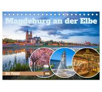 Magdeburg an der Elbe - Der Planer (Tischkalender 2026 DIN A5 quer), CALVENDO Monatskalender: Die schönsten Seiten der alten Kaiserstadt mit über 1200-jähriger Geschichte.
