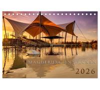 Magdeburg entdecken (Tischkalender 2026 DIN A5 quer), CALVENDO Monatskalender: Magdeburg, die Stadt Ottos des Großen, reich an Geschichte und Sehenswürdigkeiten.