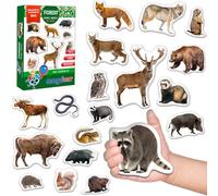 Magdum Imanes para frigorífico para niños - 20 imanes Animales del Bosque