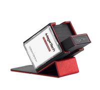 Mage Tech Adventurer [Champion] Solución 60 cartas - soporte Avatar + caja de dados Pocket con contador de vida - Resistente, expandible - MTG Standard/LOR/PTCG - Negro/Rojo