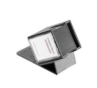 Mage Tech Adventurer [Hero] Caja de mazo modular - para 99 cartas con doble funda - Incluye soporte Avatar - Ultrarresistente, expandible - MTG Commander/EDH y más - Negro/Gris