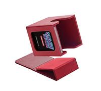 Mage Tech Commander Deck Box Lite - Expositor de cartas con mini sujetador de cartas a presión y cubierta extraíble, compatible con más de 100 cartas con una sola funda, ideal para MTG, PTCG, OPCG