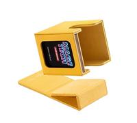 Mage Tech Commander Deck Box Lite - Expositor de tarjetas con tarjetero a presión y cubierta extraíble, se adapta a más de 100 tarjetas de una sola manga, ideal para MTG, PTCG, OPCG, SWU y más