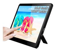 Magedok Monitor portátil con pantalla táctil, monitor portátil de 10,8 pulgadas, 1920 x 1080 FHD con HDMI/USB-C, mini pantalla portátil Rasp PI/Mini PC/ordenador portátil/PC/Mac/consola de juegos