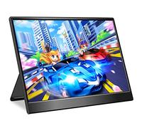 Magedok Monitor portátil para Juegos 15.6" FHD Monitor portátil 300Hz, 1ms, Montior portátil 100% SRGB HDR, sin Reflejos, Soporte Plegable, USB-C, HDMI,Puerto Mini DP