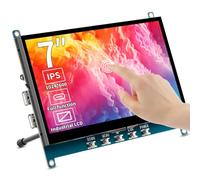 Magedok - Pantalla táctil de 7 pulgadas, 1024 x 600, IPS, soporte para modo DP - Alt ihdmi/usbc legible al sol, OTG, altavoz integrado, pantalla mini - tamaño sin conductor