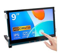 Magedok Raspberry PI Pantalla táctil HDMI de 9 Pulgadas, 1280 x 720, Pantalla capacitiva de unión óptica, IPS, 600 lúmenes, Monitor portátil