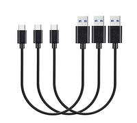 MaG ables USB tipo C a USB 3.0 (3, 0,3 m) cortos de datos y carga para Galaxy S8, S8+, MacBook, Nintendo Switch, Sony XZ, LG V20 G5 G6, HTC 10 y superiores)