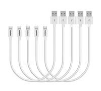 MaGeek iPhone Charger 1ft 5 Pack, Lightning to USB Cables 5-Pack Short 1 Foot [Apple MFi Certified] Charge Cord for iPhone 14/13/12/11/Pro/Pro Max/SE/XS/XS Max/XR/X/8 Plus/7/6S Plus, iPad Pro Air 2…