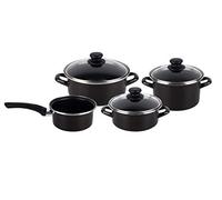 Magefesa Batería de cocina 01103075 7 piezas Inducción Negro 41 x 27 x 19 cm